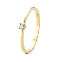 Fashion ring i guld 0.05 ct | By Gotte´S